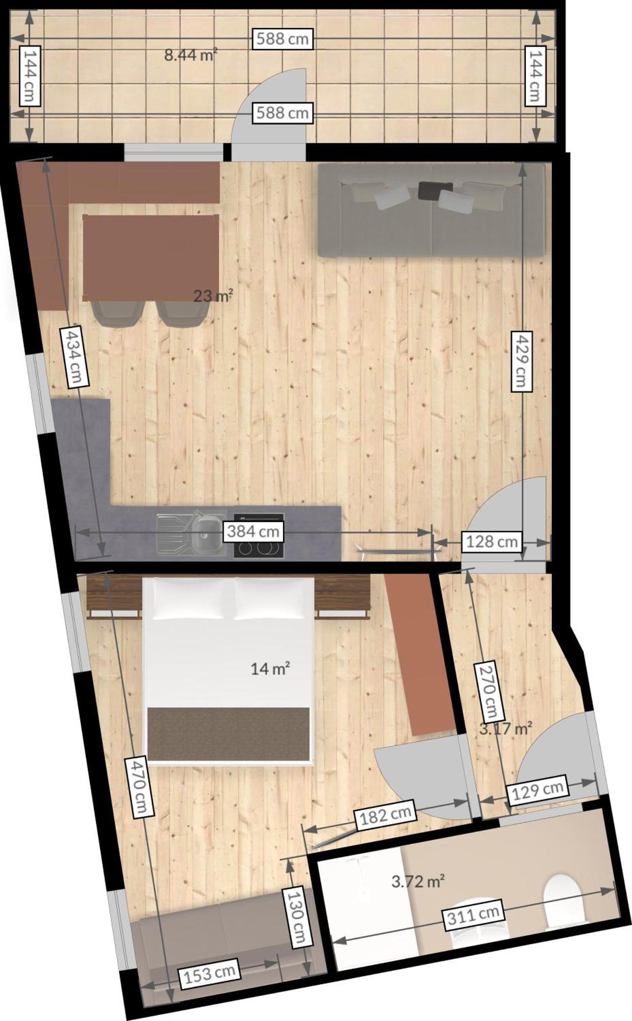 Pension Zur Alten Muehle Sölden Exterior foto